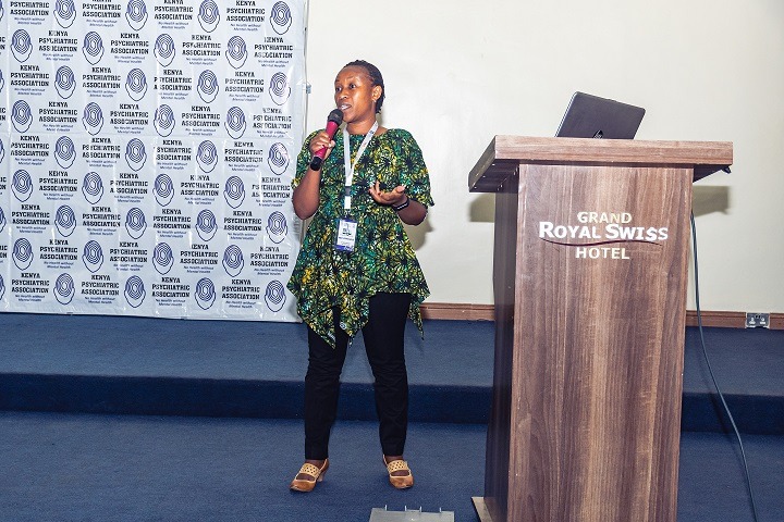 Dr. Edith Kwobah presenting in Kisumu during KPA Conference 2023