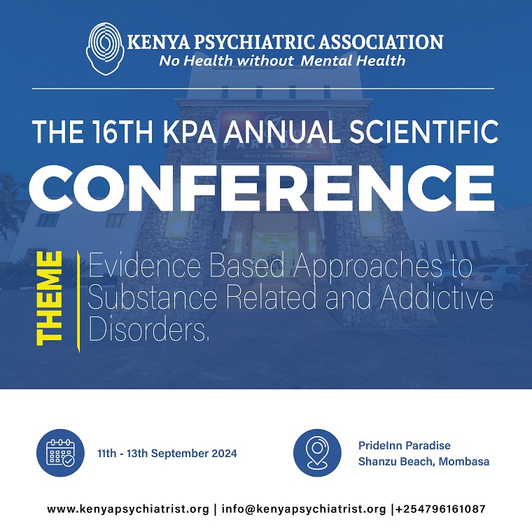 16th Annual Scientific Conference 2024 Kenya Psychiatrist Association